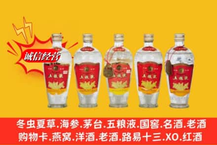 怀化会同县回收老五粮液